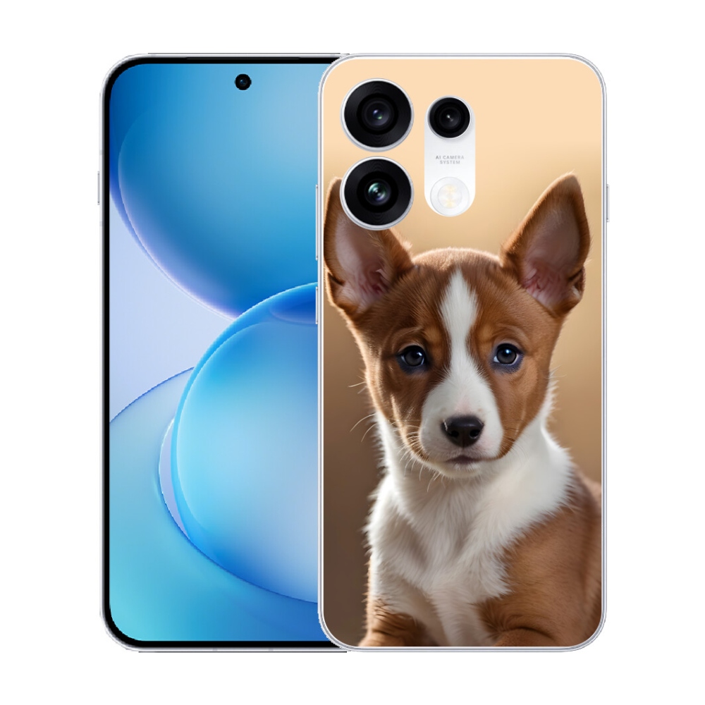 Gélový kryt mmCase na Oppo Reno 16 Pro 5G - basenji