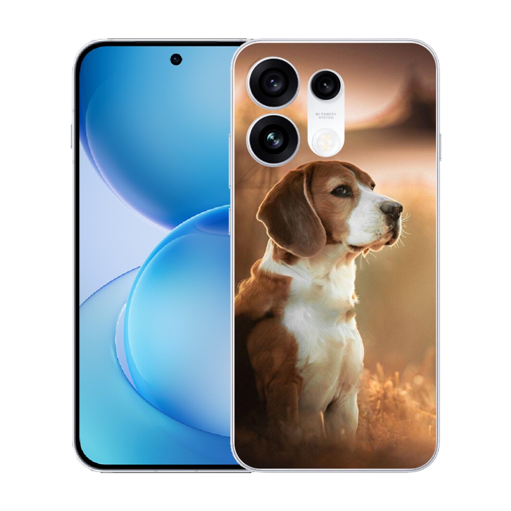 Gélový kryt mmCase na Oppo Reno 16 Pro 5G - bígl