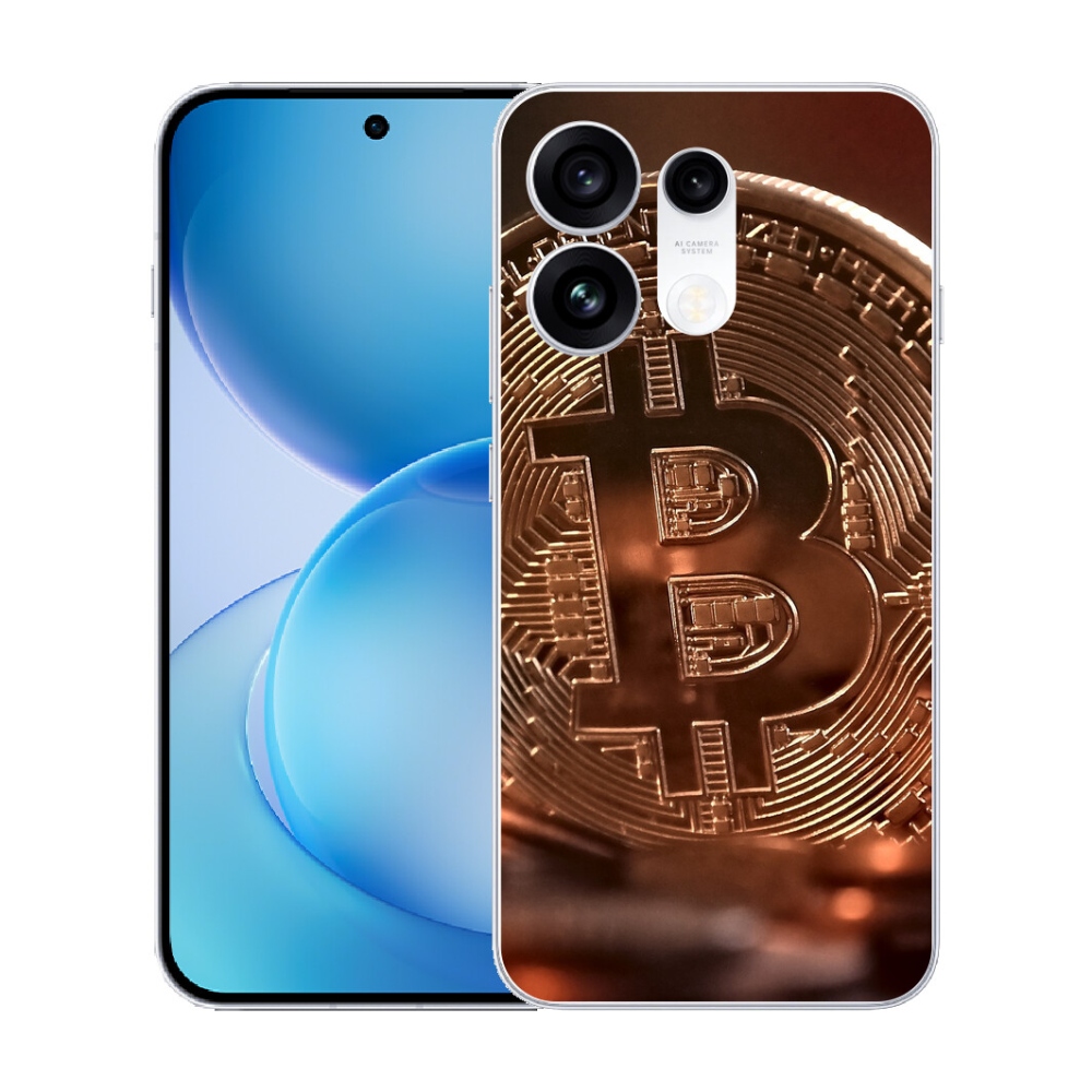 Gélový kryt mmCase na Oppo Reno 16 Pro 5G - bitcoin