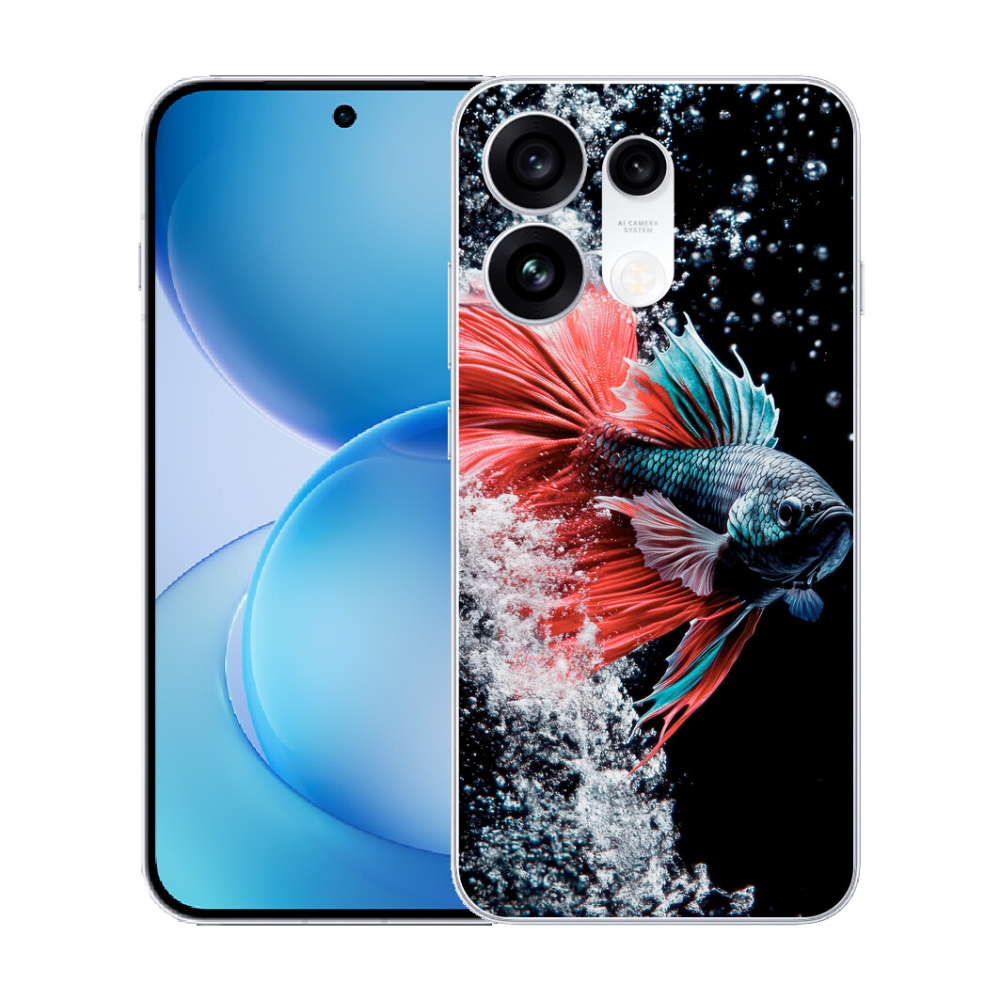 Gélový kryt mmCase na Oppo Reno 16 Pro 5G - bojovníčka pestrá