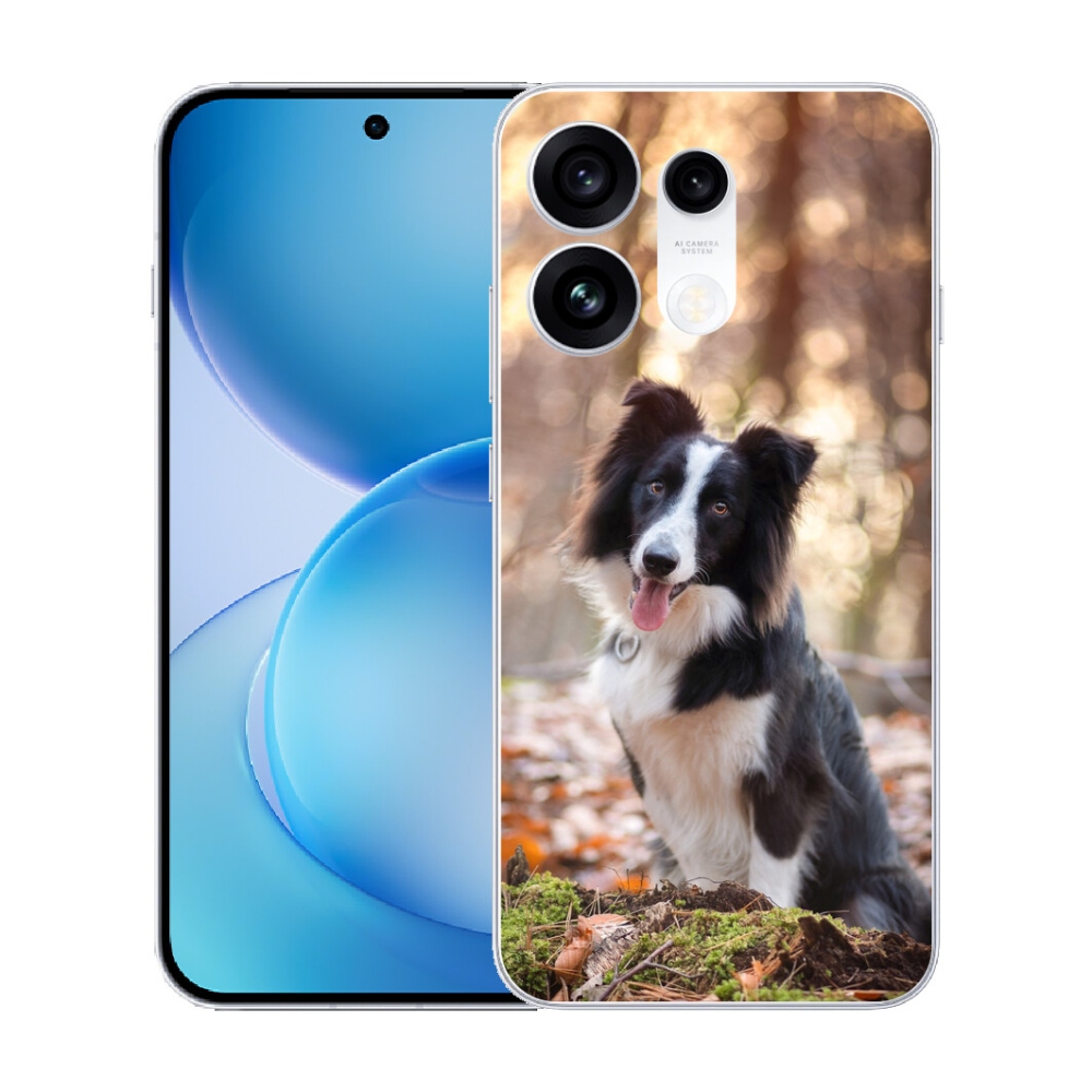 Gélový kryt mmCase na Oppo Reno 16 Pro 5G - border kólia 1