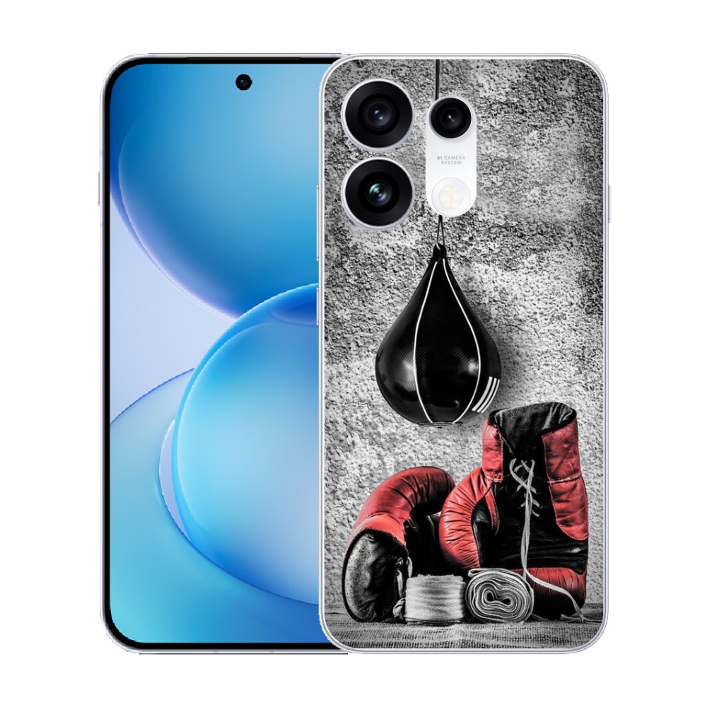 Gélový kryt mmCase na Oppo Reno 16 Pro 5G - boxovacie vrece a rukavice