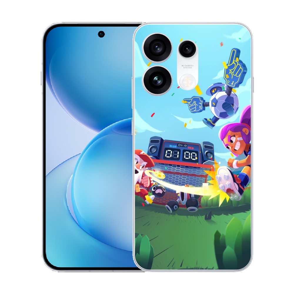 Gélový kryt mmCase na Oppo Reno 16 Pro 5G - brawl stars 1