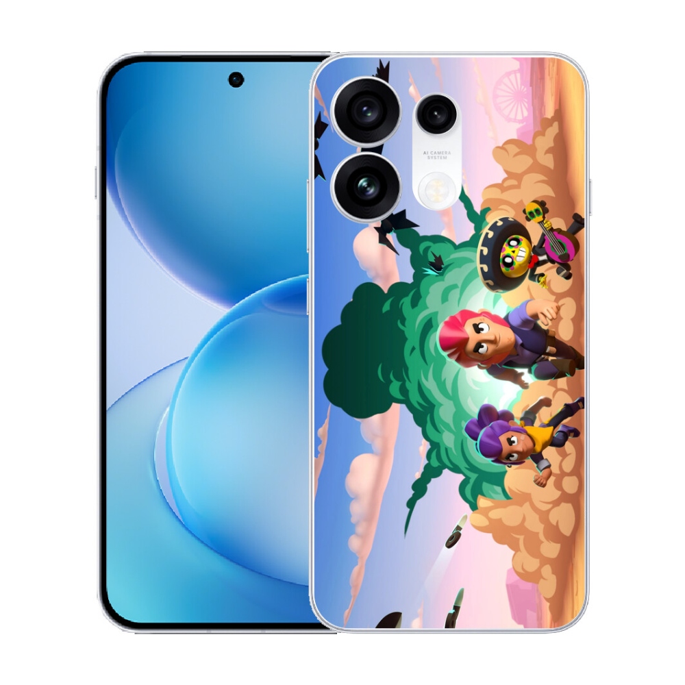 Gélový kryt mmCase na Oppo Reno 16 Pro 5G - brawl stars