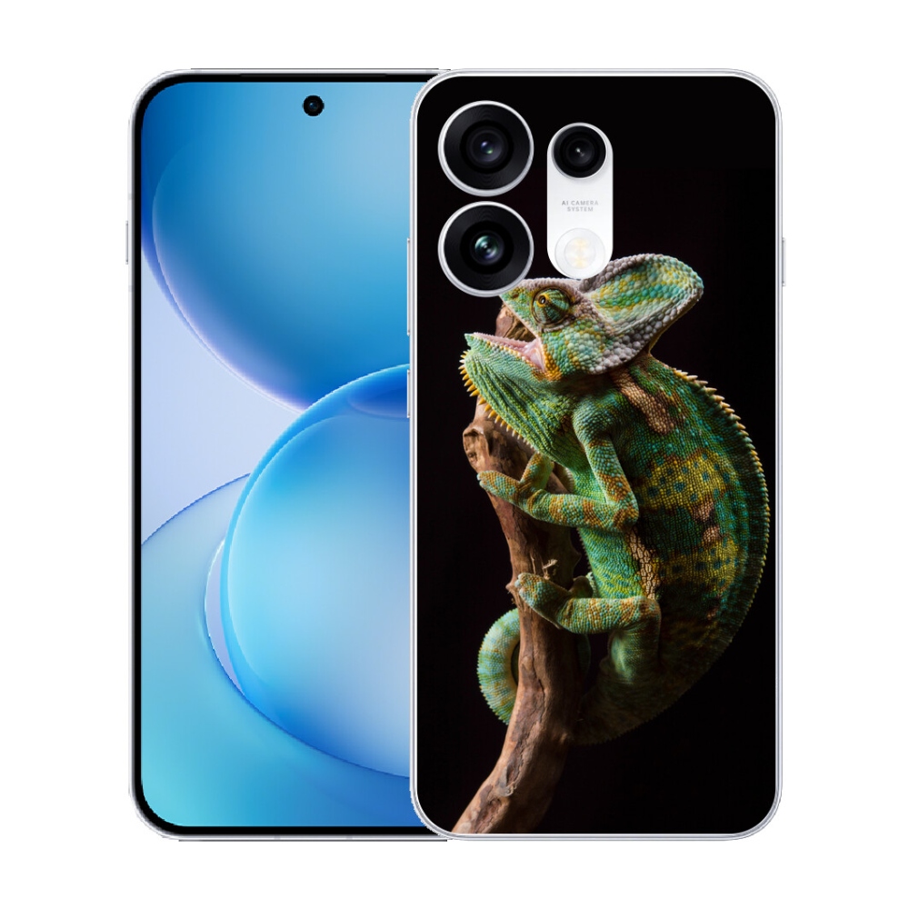 Gélový kryt mmCase na Oppo Reno 16 Pro 5G - chameleón