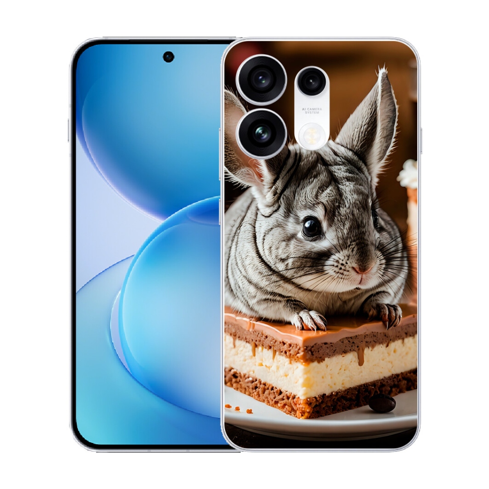 Gélový kryt mmCase na Oppo Reno 16 Pro 5G - činčila