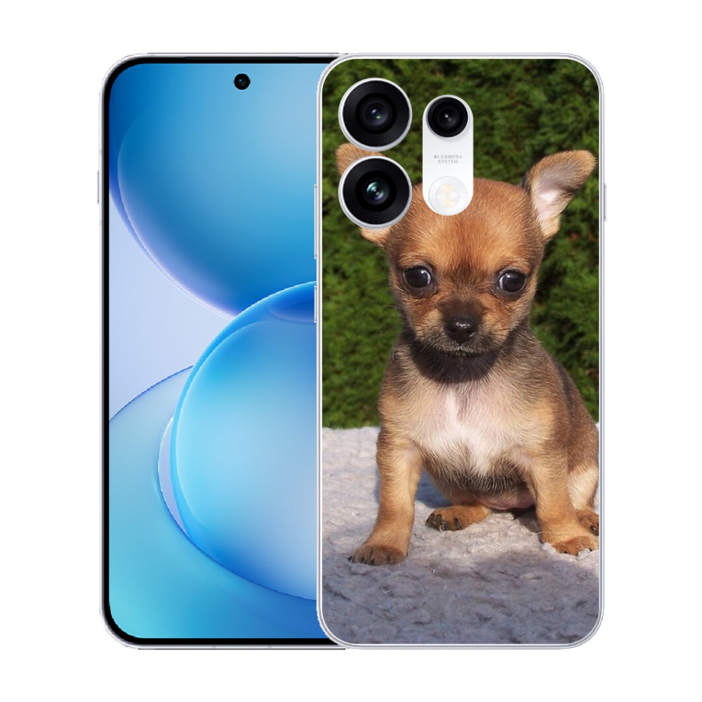 Gélový kryt mmCase na Oppo Reno 16 Pro 5G - čivava 3