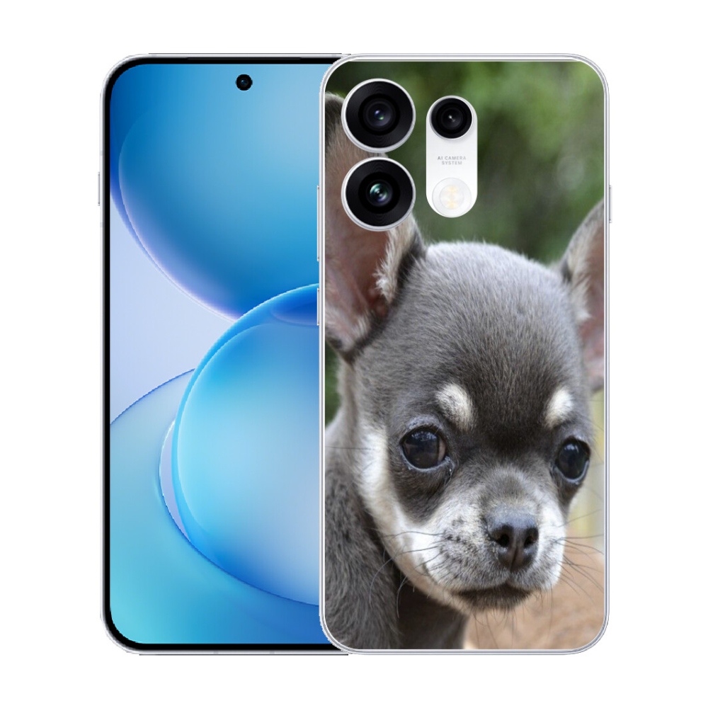 Gélový kryt mmCase na Oppo Reno 16 Pro 5G - čivava
