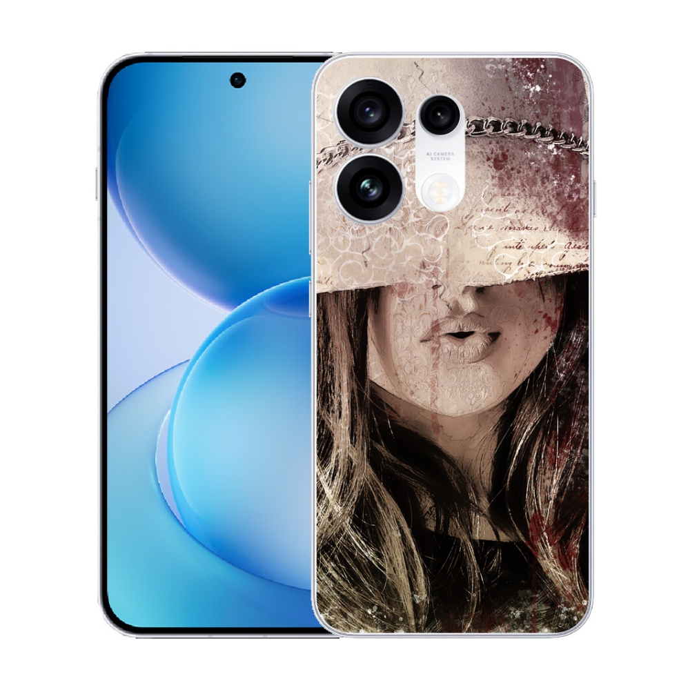 Gélový kryt mmCase na Oppo Reno 16 Pro 5G - dievča