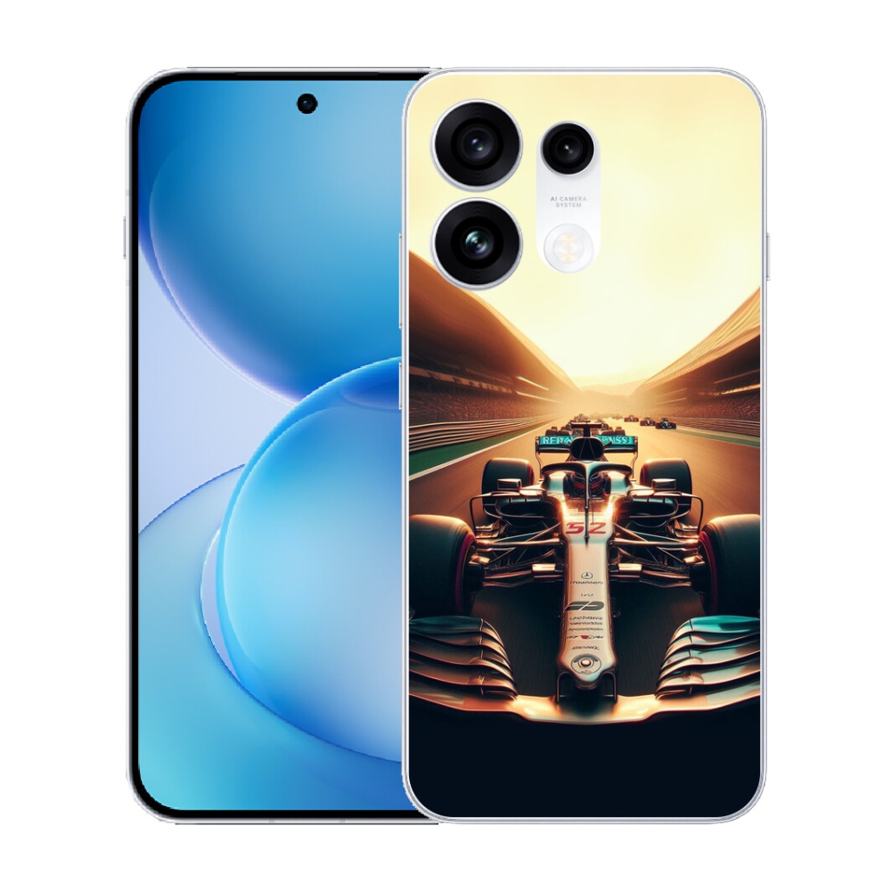 Gélový kryt mmCase na Oppo Reno 16 Pro 5G - formula 1