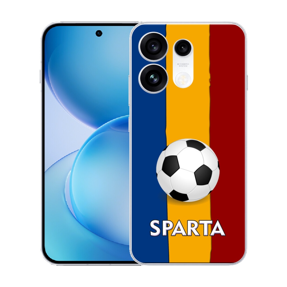 Gélový kryt mmCase na Oppo Reno 16 Pro 5G - futbal 1