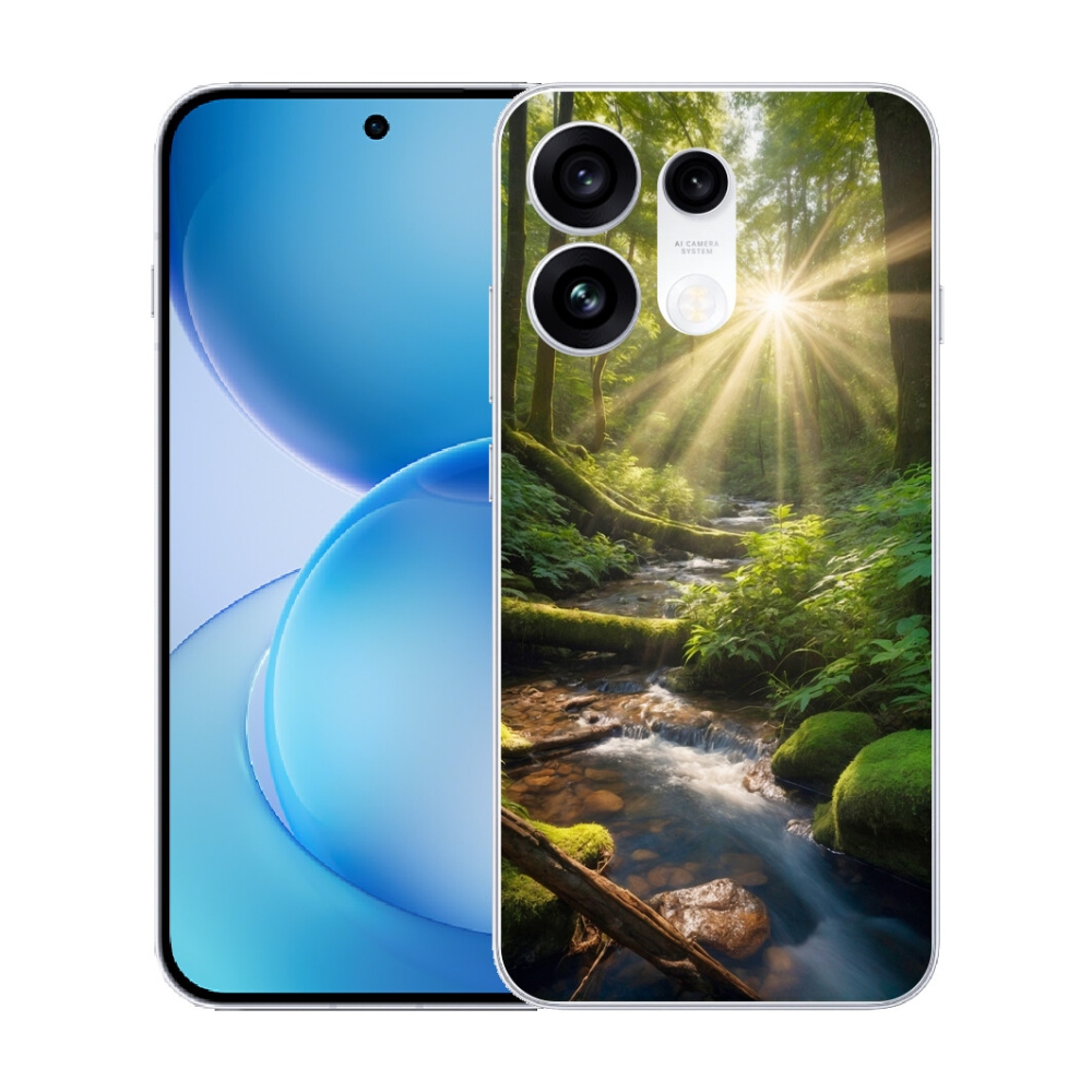 Gélový kryt mmCase na Oppo Reno 16 Pro 5G - hlbina lesa