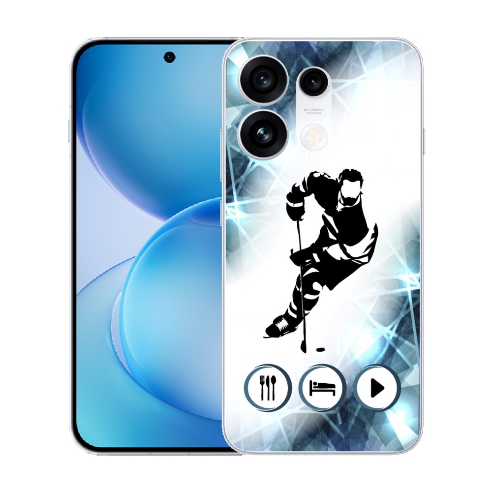 Gélový kryt mmCase na Oppo Reno 16 Pro 5G - hokej 1