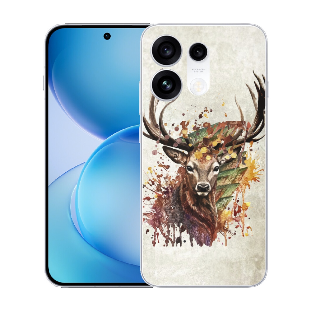 Gélový kryt mmCase na Oppo Reno 16 Pro 5G - jeleň 1