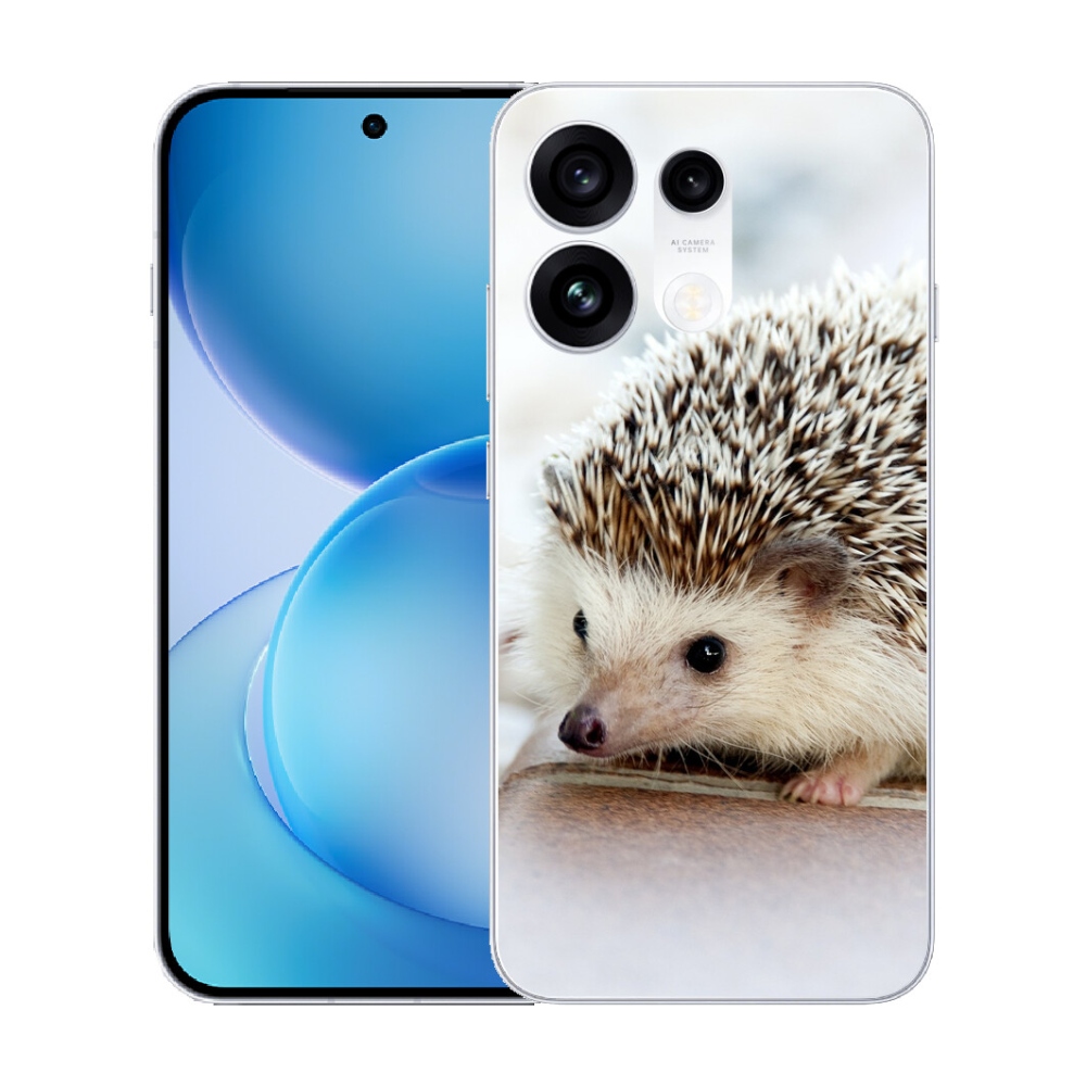 Gélový kryt mmCase na Oppo Reno 16 Pro 5G - ježko