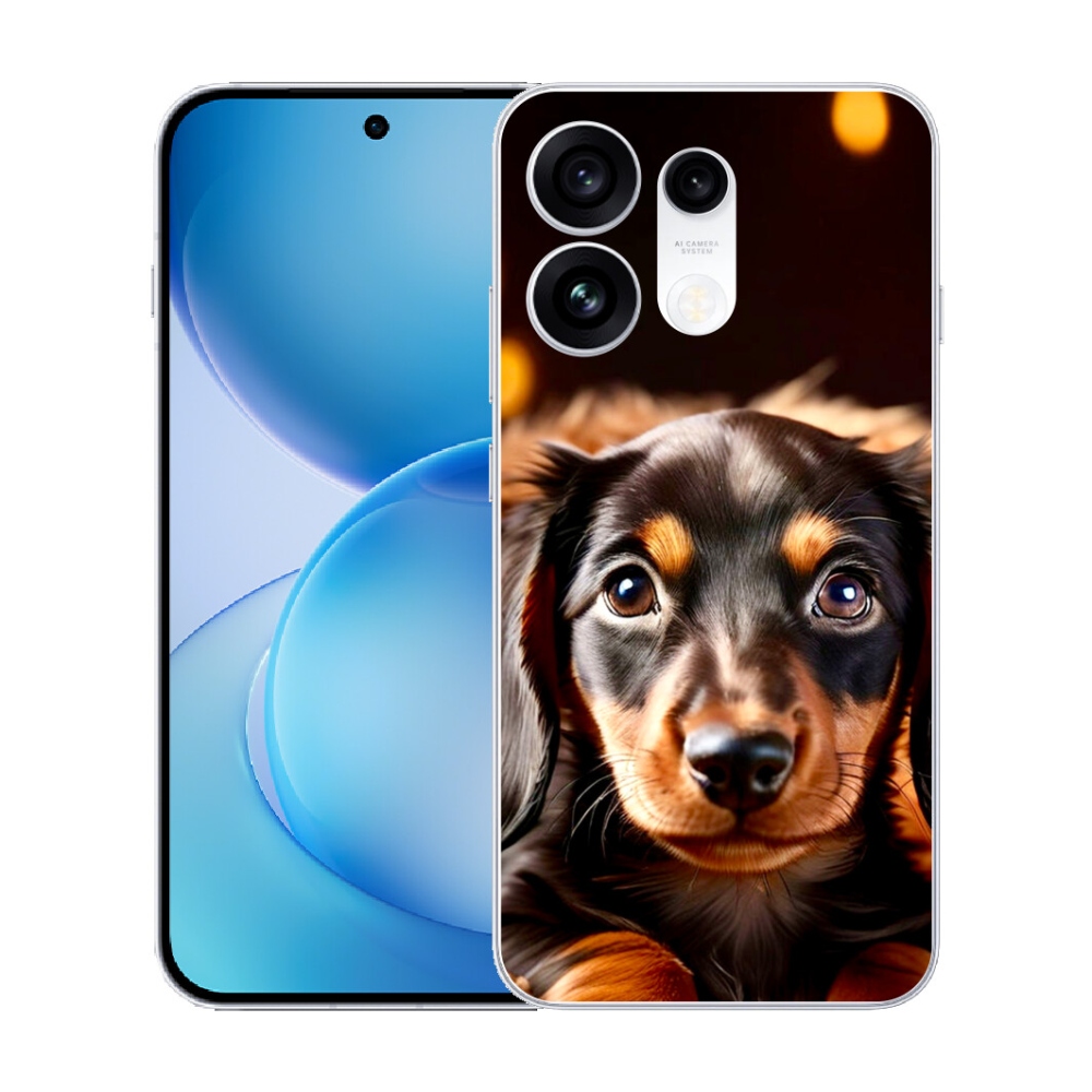 Gélový kryt mmCase na Oppo Reno 16 Pro 5G - jazvečík