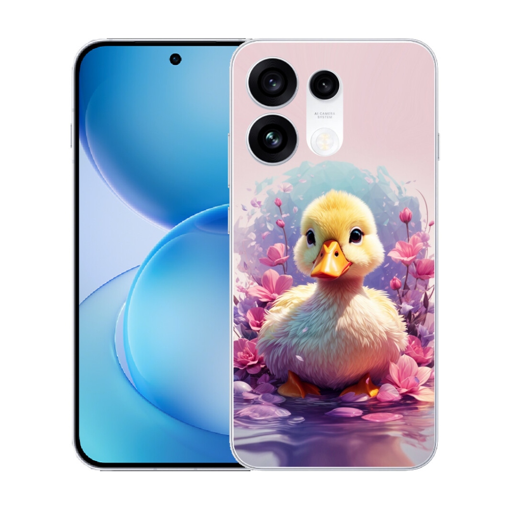 Gélový kryt mmCase na Oppo Reno 16 Pro 5G - kačička