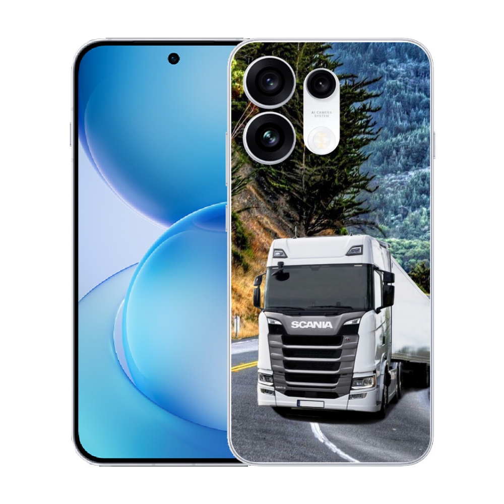 Gélový kryt mmCase na Oppo Reno 16 Pro 5G - kamión 1