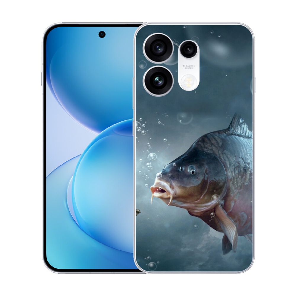 Gélový kryt mmCase na Oppo Reno 16 Pro 5G - kapor a bublinky
