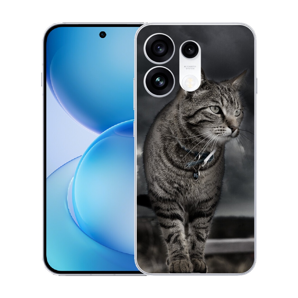 Gélový kryt mmCase na Oppo Reno 16 Pro 5G - mačka