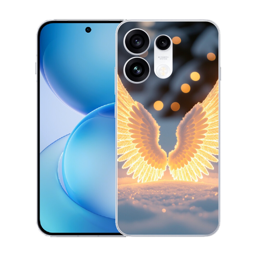 Gélový kryt mmCase na Oppo Reno 16 Pro 5G - krídla