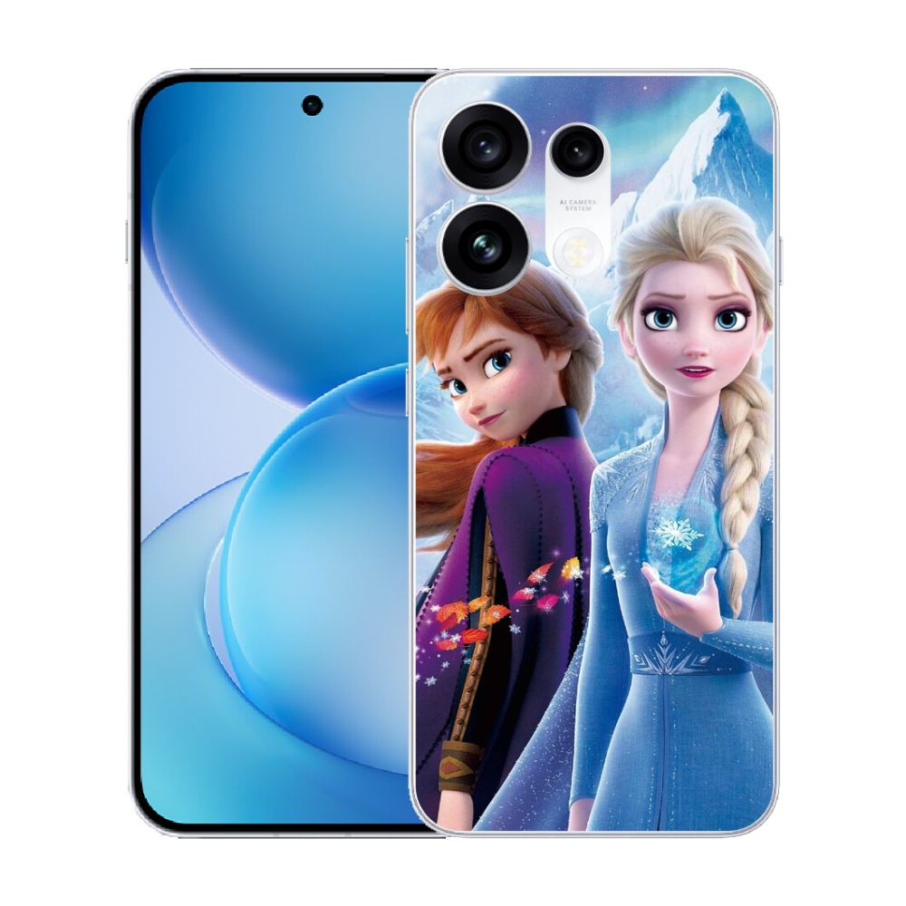 Gélový kryt mmCase na Oppo Reno 16 Pro 5G - ľadové kráľovstvo 3