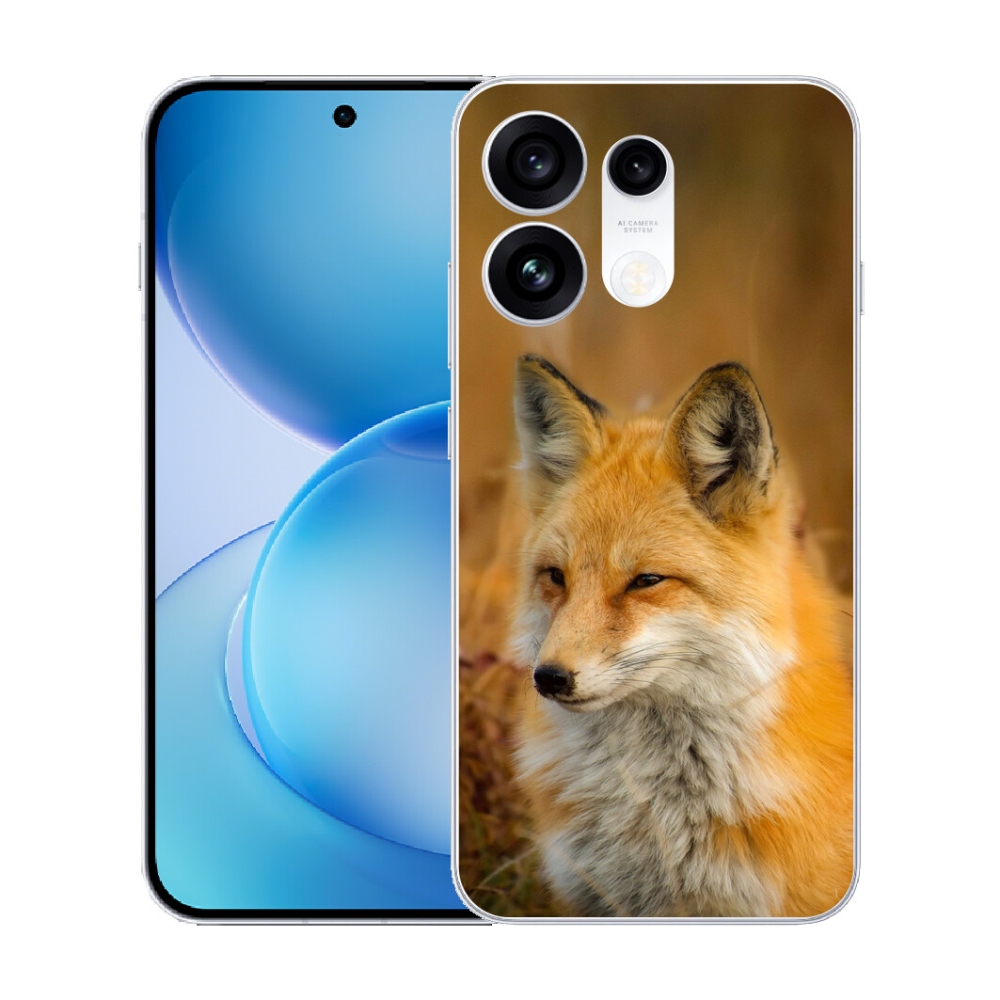Gélový kryt mmCase na Oppo Reno 16 Pro 5G - líška