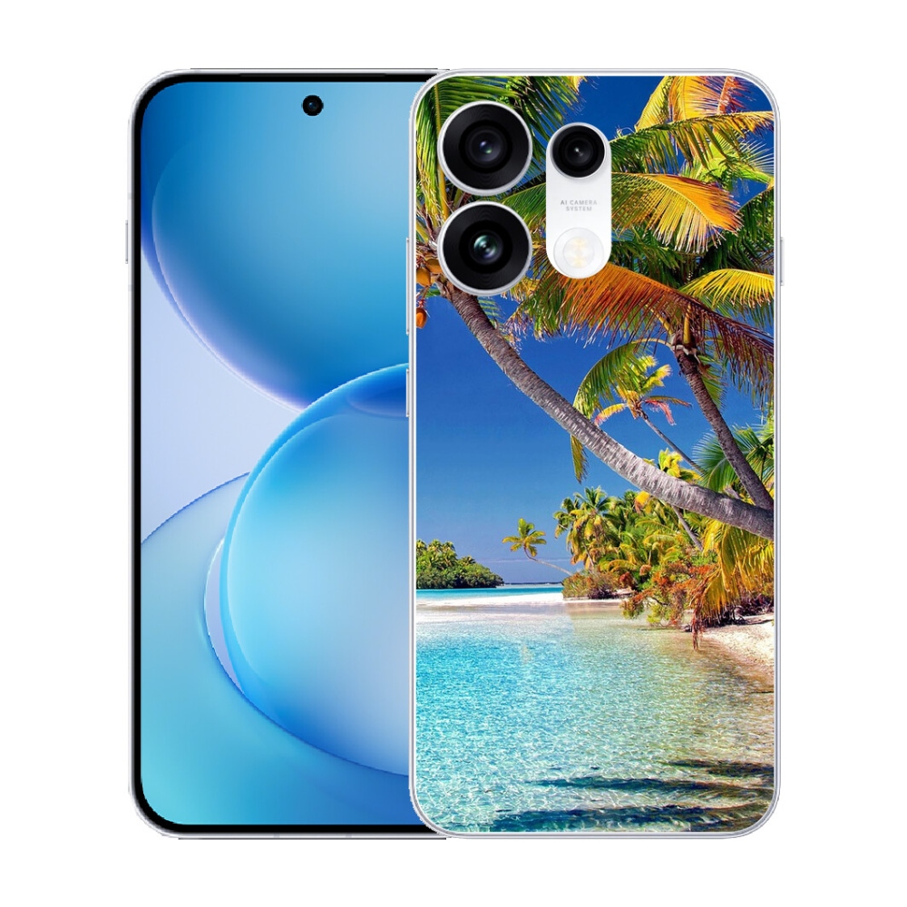 Gélový kryt mmCase na Oppo Reno 16 Pro 5G - morská pláž