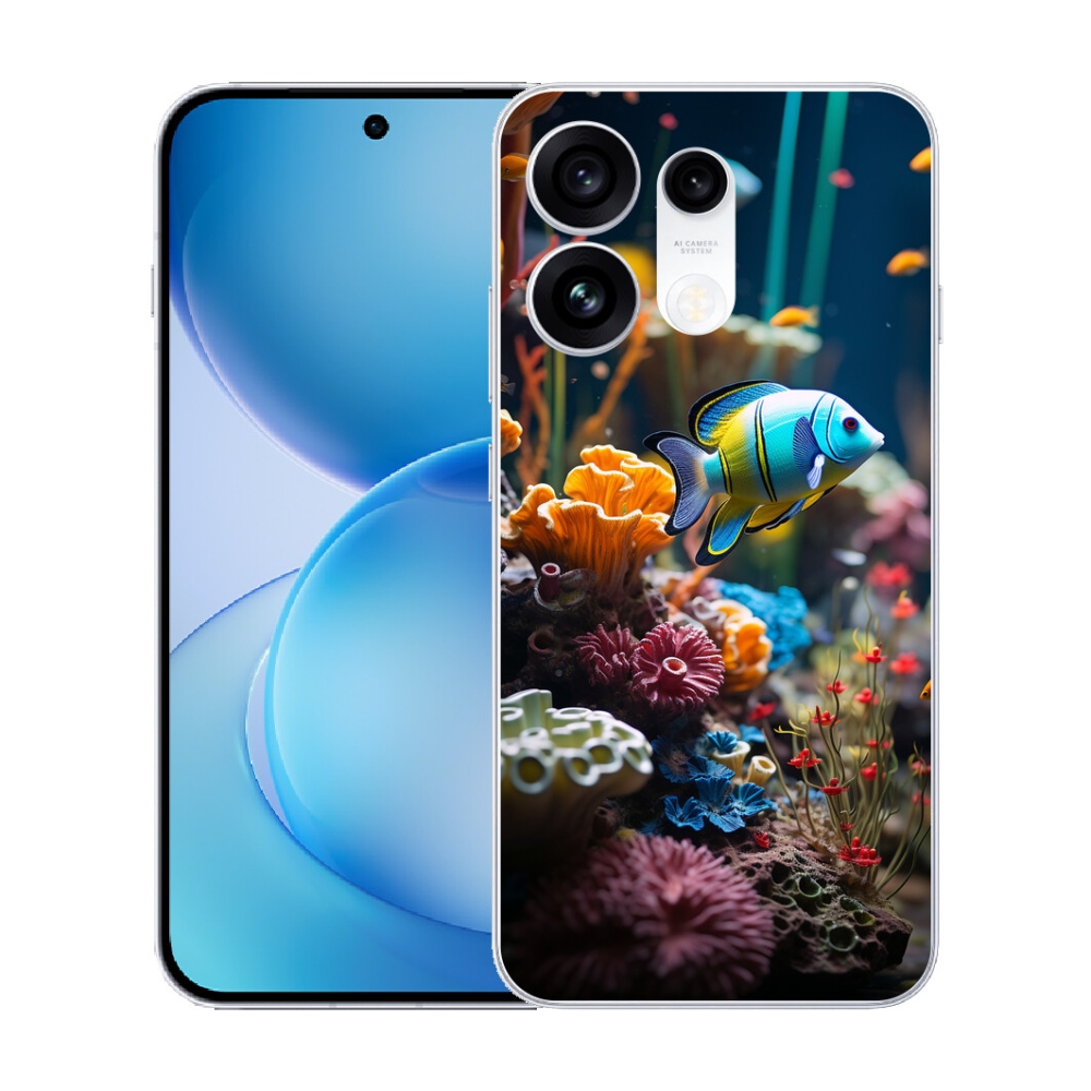 Gélový kryt mmCase na Oppo Reno 16 Pro 5G - morský svet 5