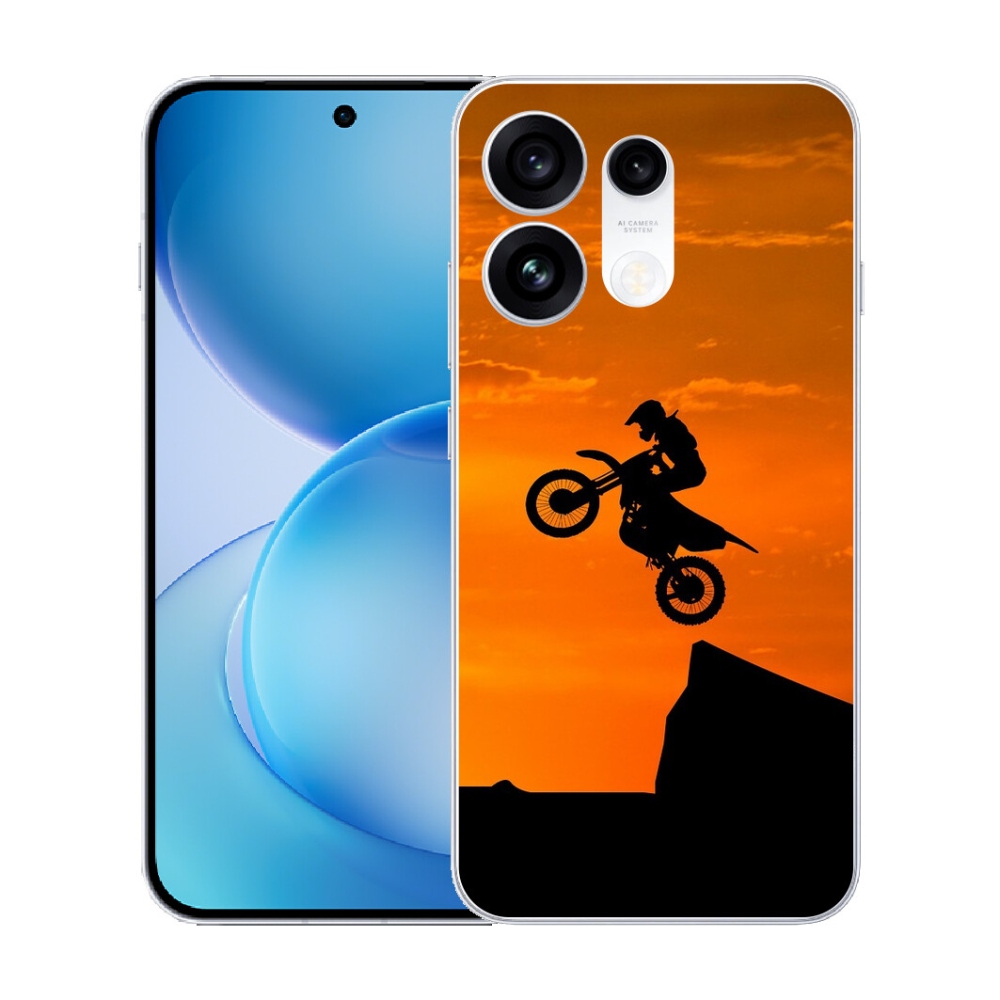 Gélový kryt mmCase na Oppo Reno 16 Pro 5G - motocross