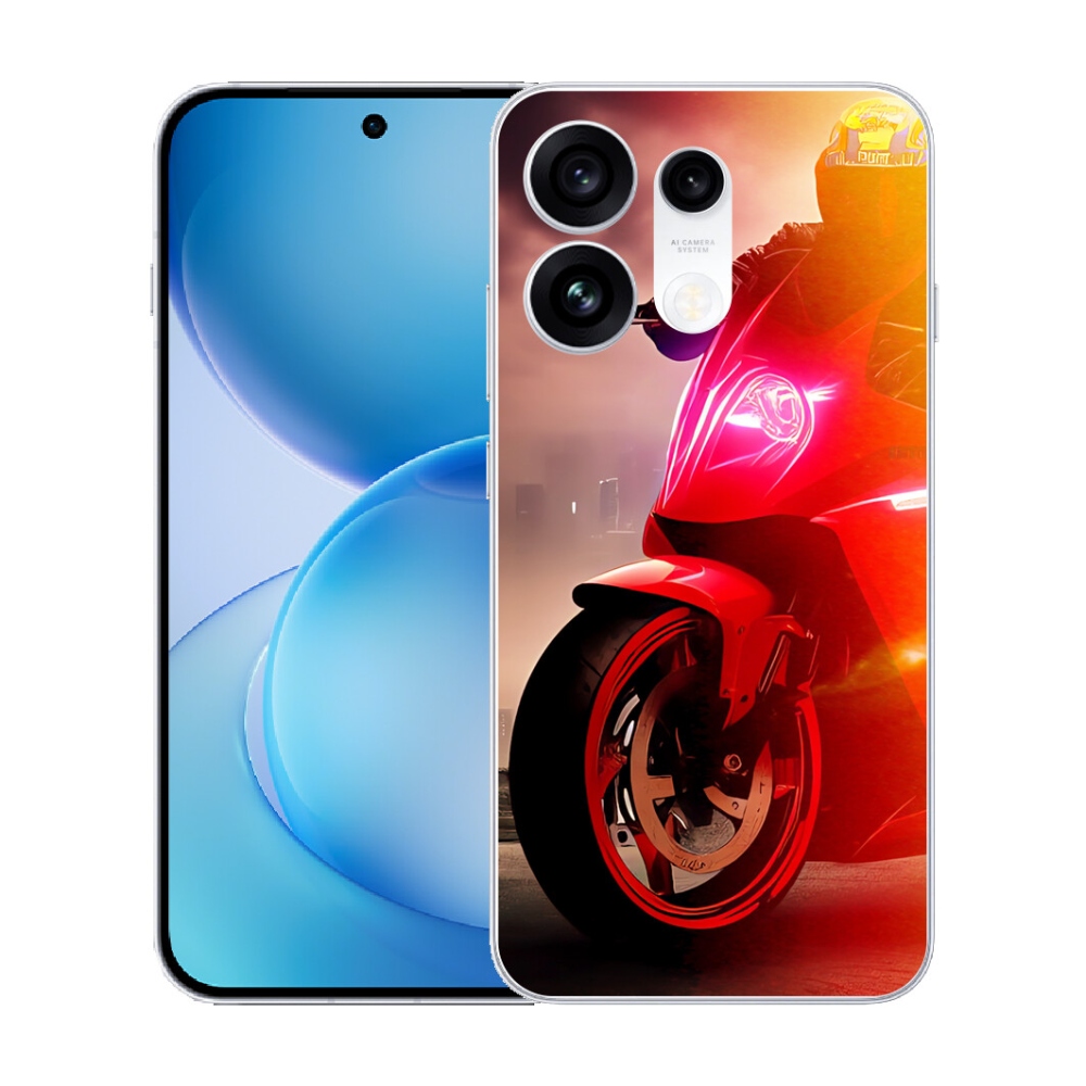 Gélový kryt mmCase na Oppo Reno 16 Pro 5G - motorka