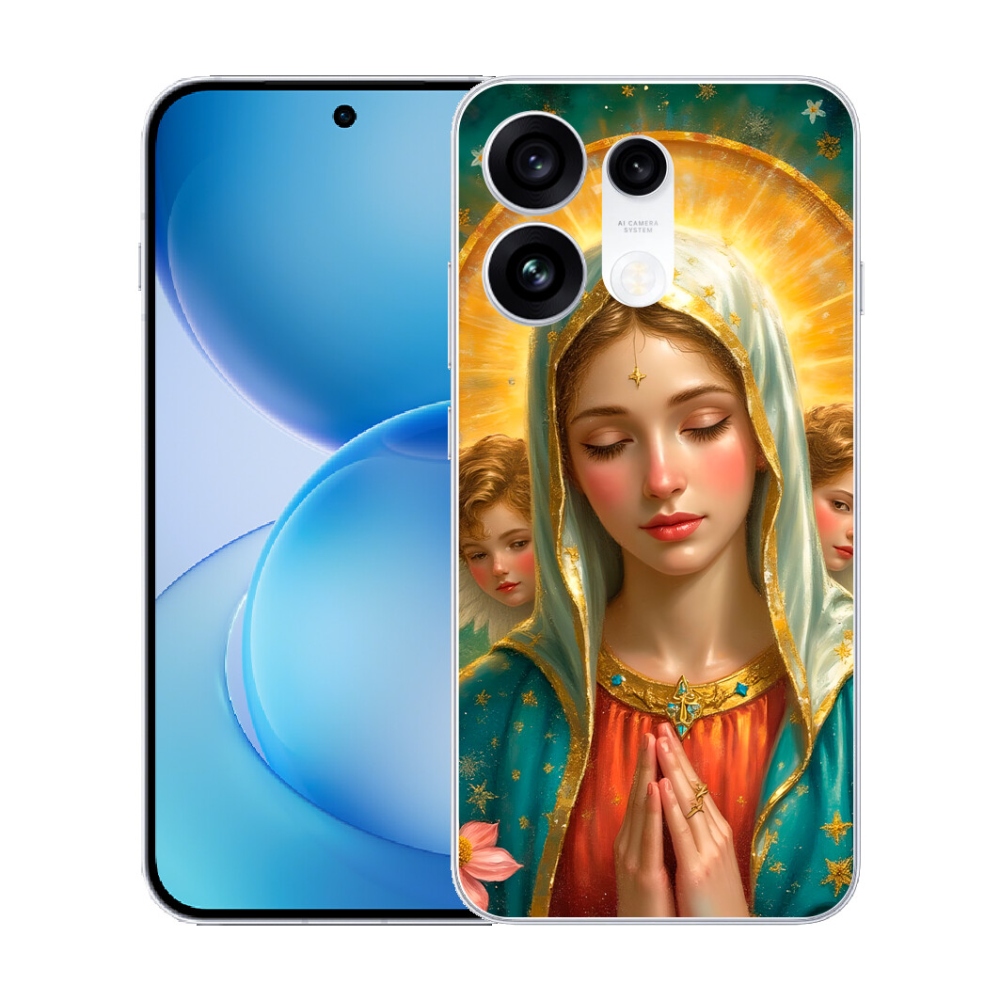 Gélový kryt mmCase na Oppo Reno 16 Pro 5G - náboženský motív 3