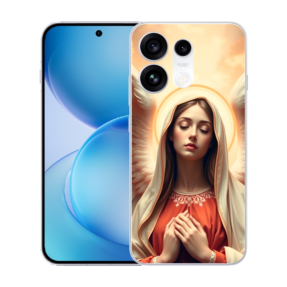 Gélový kryt mmCase na Oppo Reno 16 Pro 5G - náboženský motív
