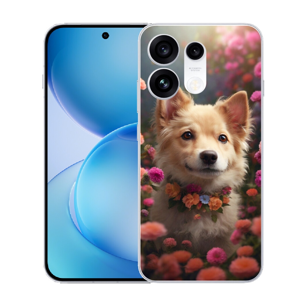 Gélový kryt mmCase na Oppo Reno 16 Pro 5G - nemecký špic