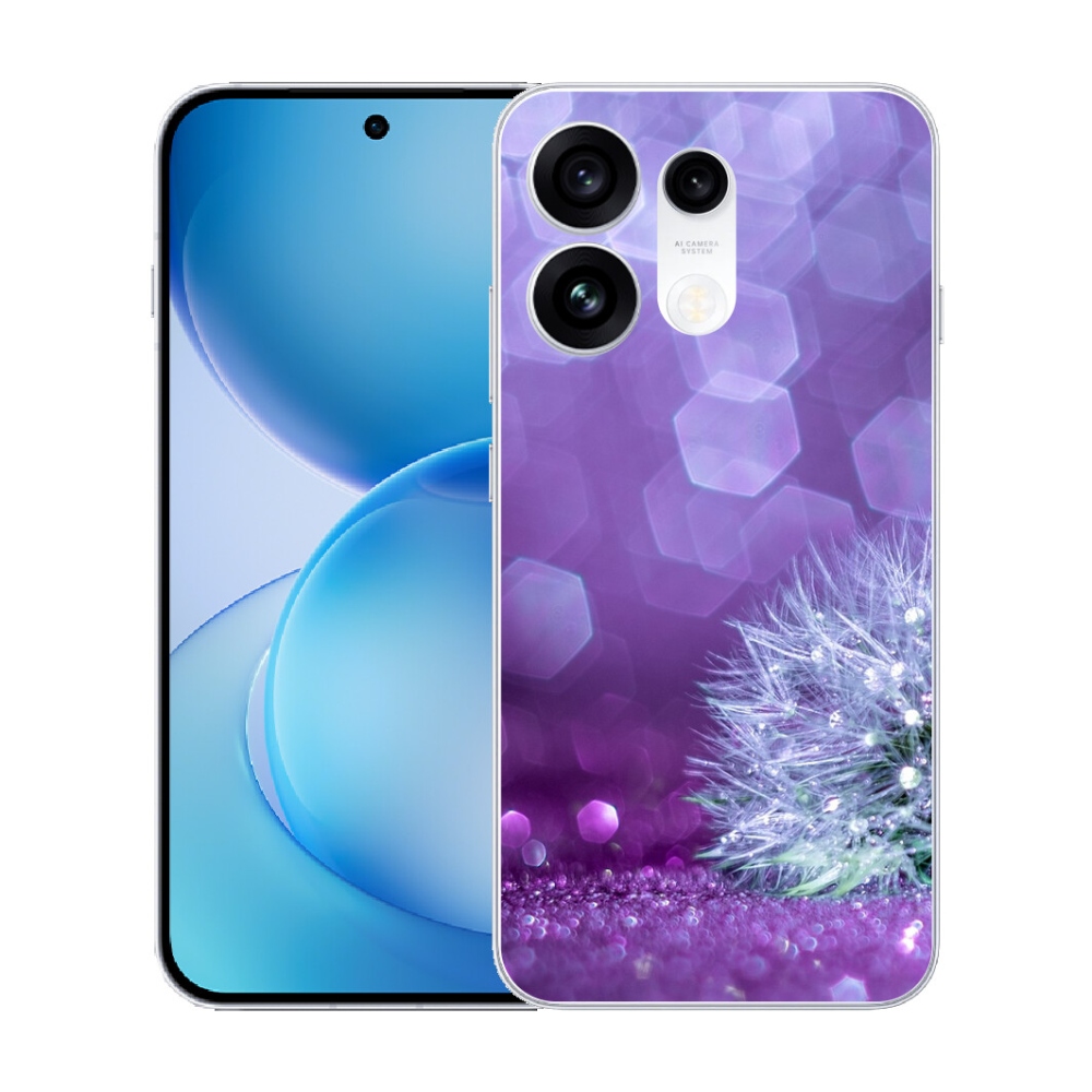 Gélový kryt mmCase na Oppo Reno 16 Pro 5G - odkvitnutá púpava 2