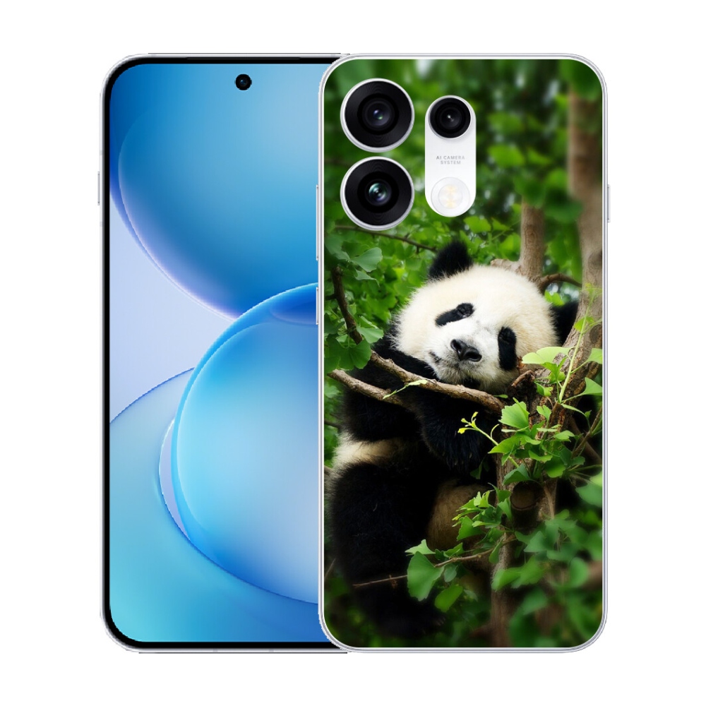 Gélový kryt mmCase na Oppo Reno 16 Pro 5G - panda