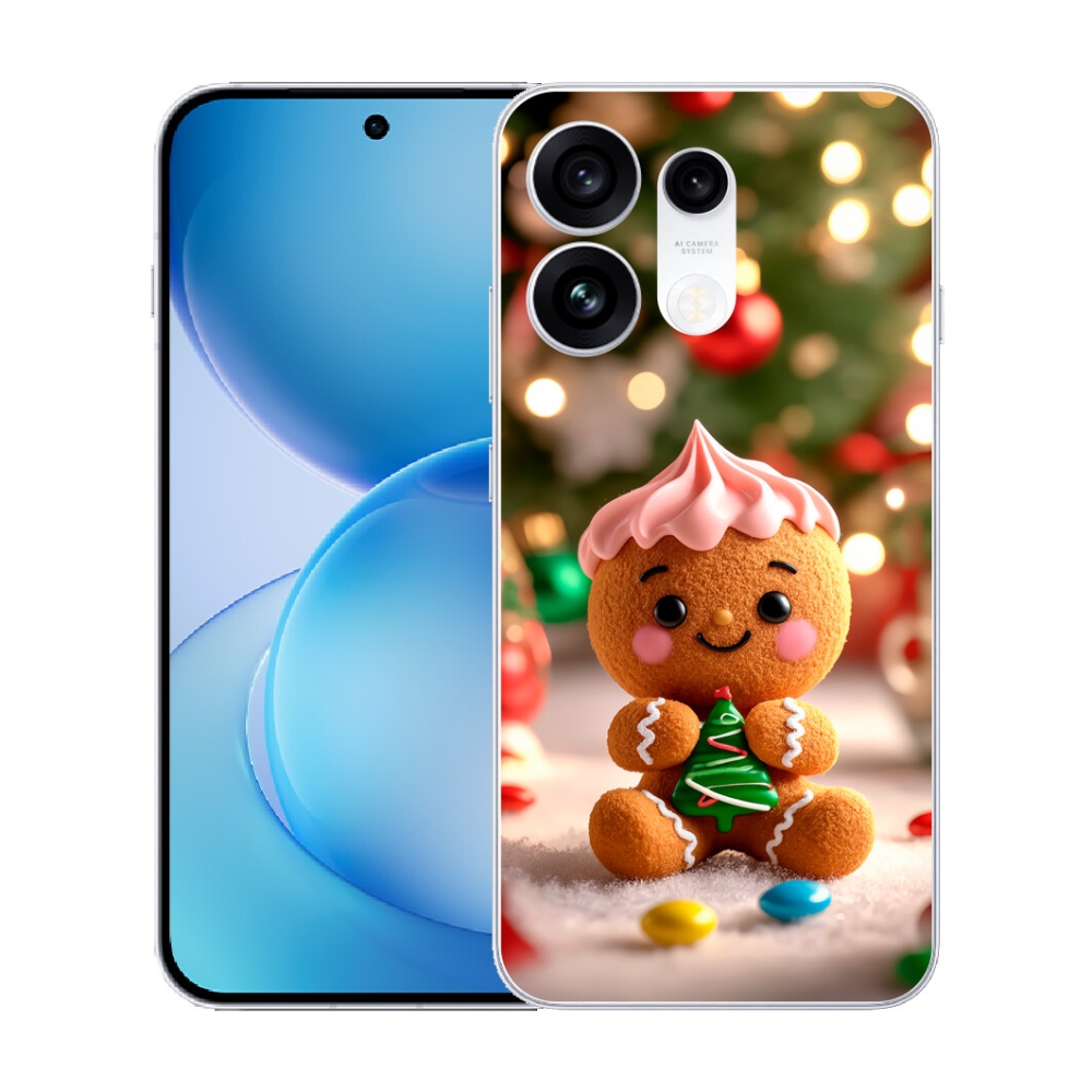 Gélový kryt mmCase na Oppo Reno 16 Pro 5G - perníček