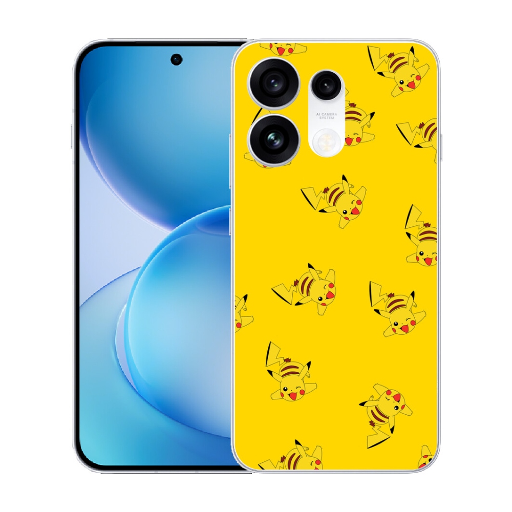 Gélový kryt mmCase na Oppo Reno 16 Pro 5G - pikachu