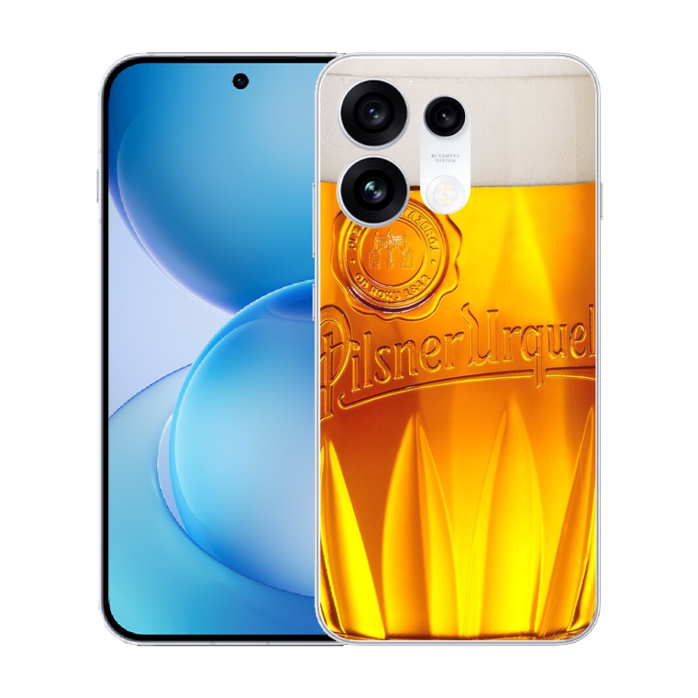 Gélový kryt mmCase na Oppo Reno 16 Pro 5G - pivo