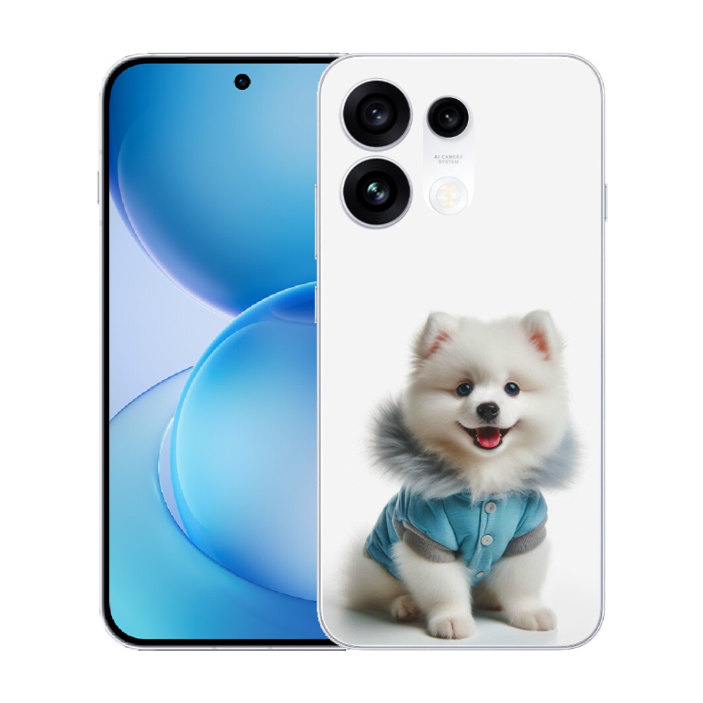 Gélový kryt mmCase na Oppo Reno 16 Pro 5G - pomeranian