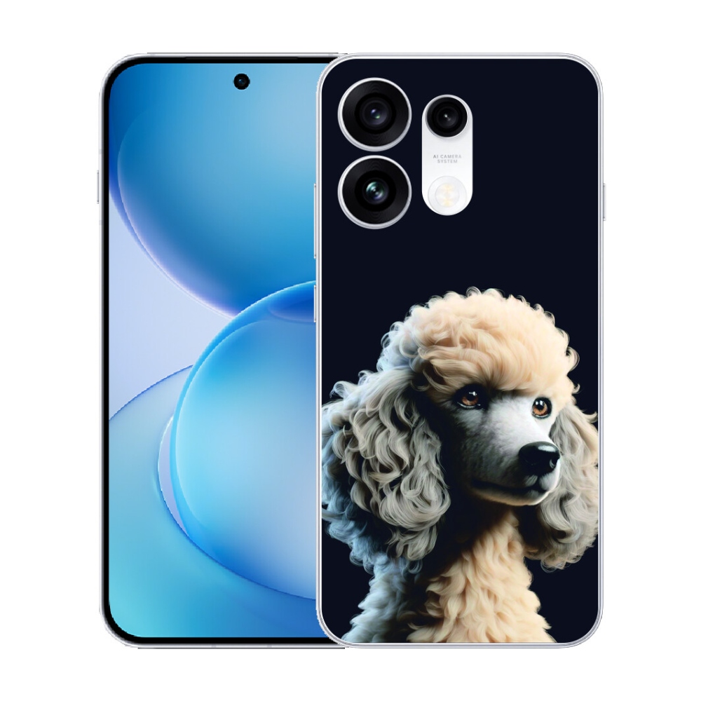 Gélový kryt mmCase na Oppo Reno 16 Pro 5G - pudel