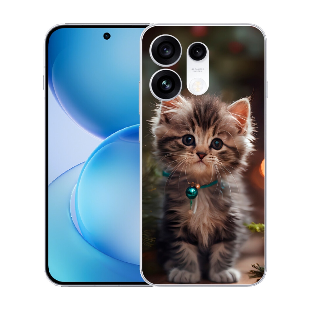 Gélový kryt mmCase na Oppo Reno 16 Pro 5G - roztomilé mačiatko 11