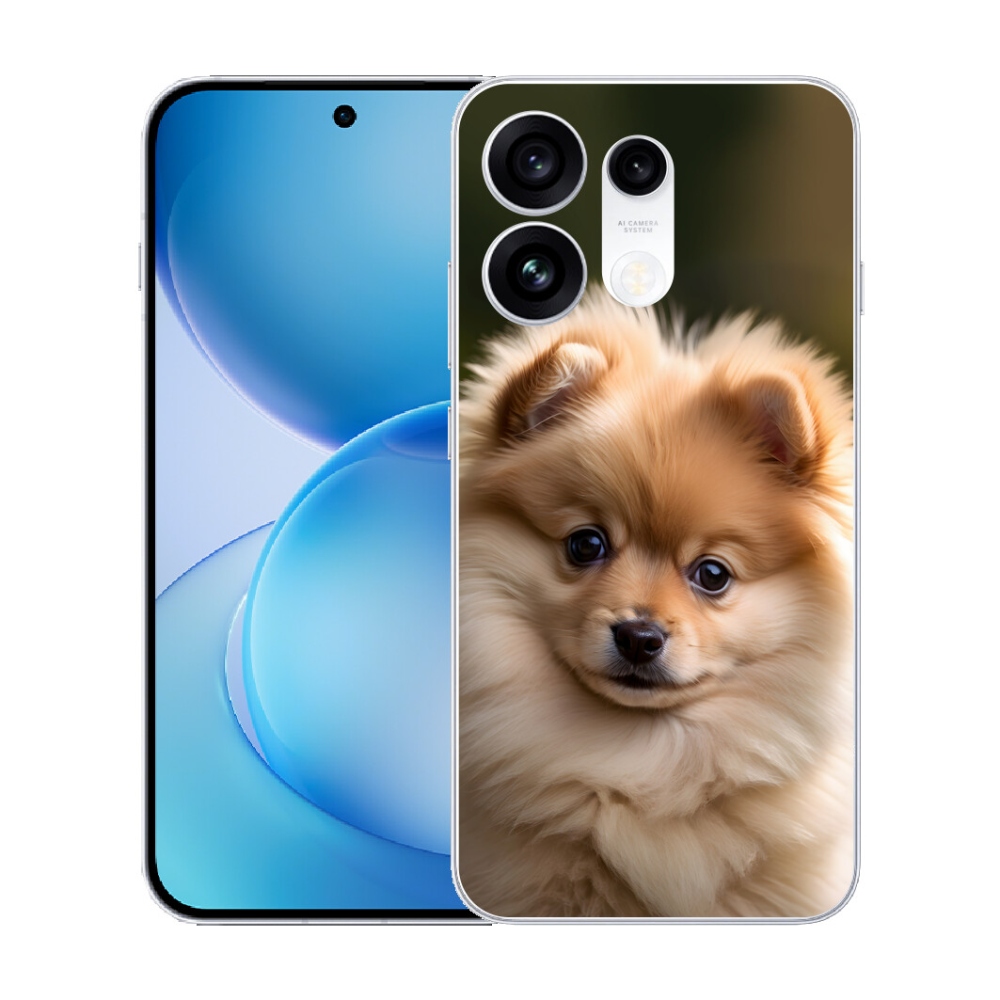 Gélový kryt mmCase na Oppo Reno 16 Pro 5G - roztomilý pomeranian 2