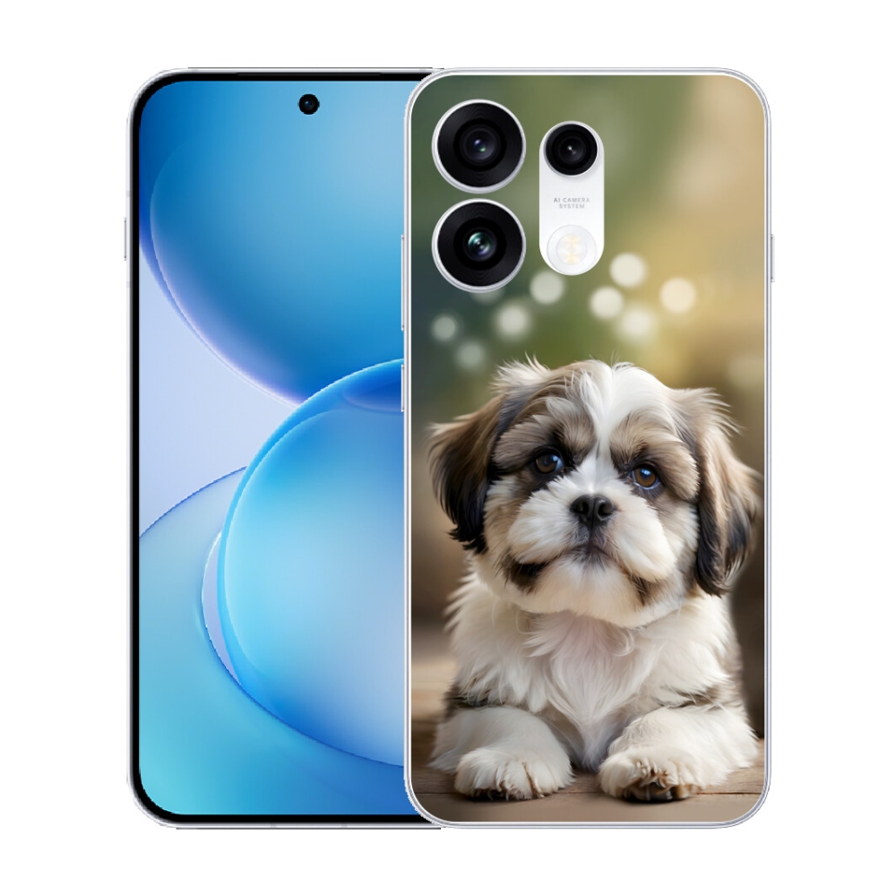 Gélový kryt mmCase na Oppo Reno 16 Pro 5G - roztomilý shih-tzu