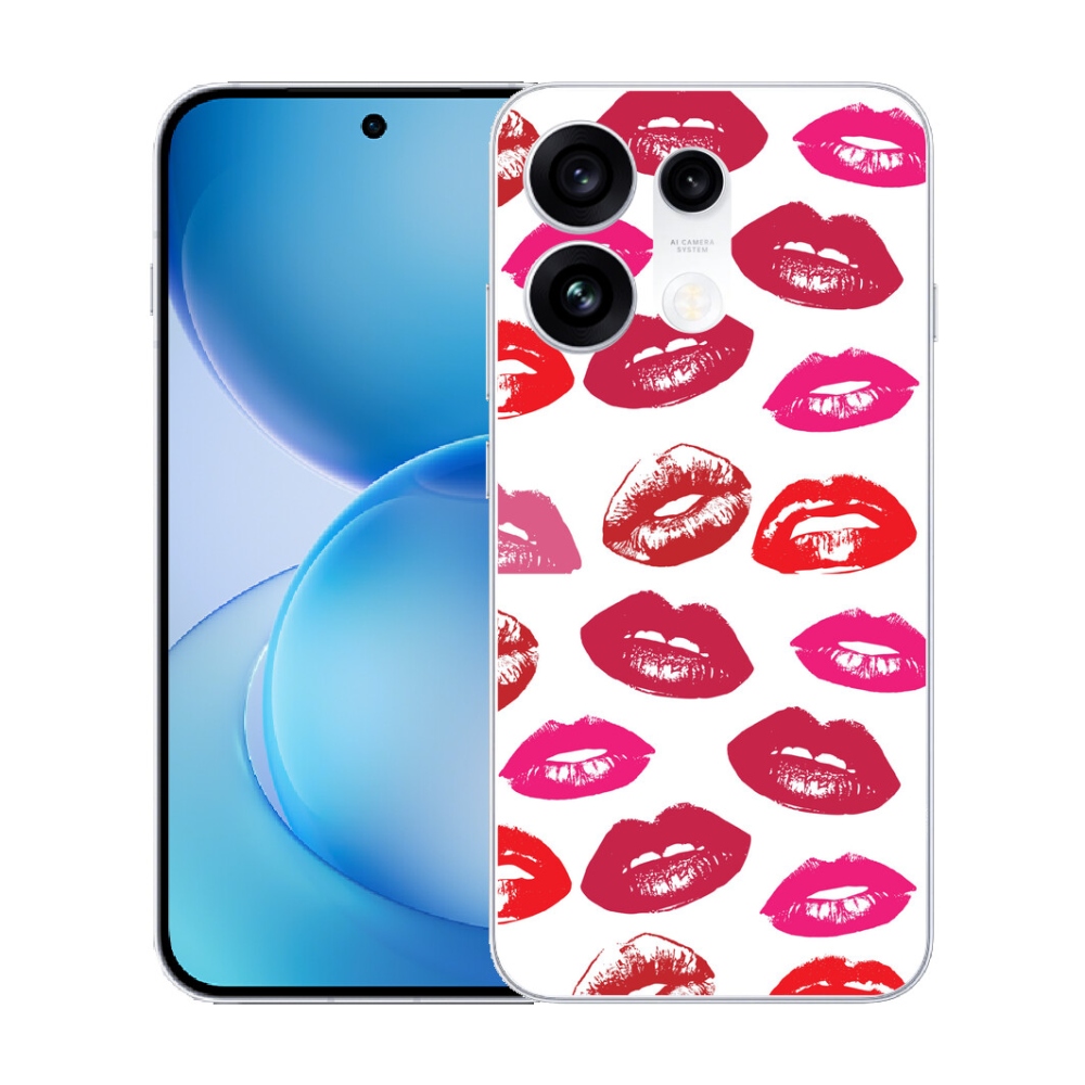 Gélový kryt mmCase na Oppo Reno 16 Pro 5G - pery