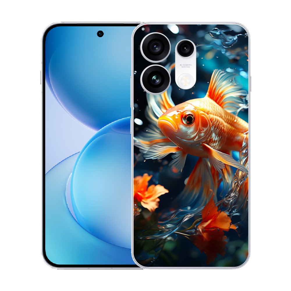 Gélový kryt mmCase na Oppo Reno 16 Pro 5G - rybka