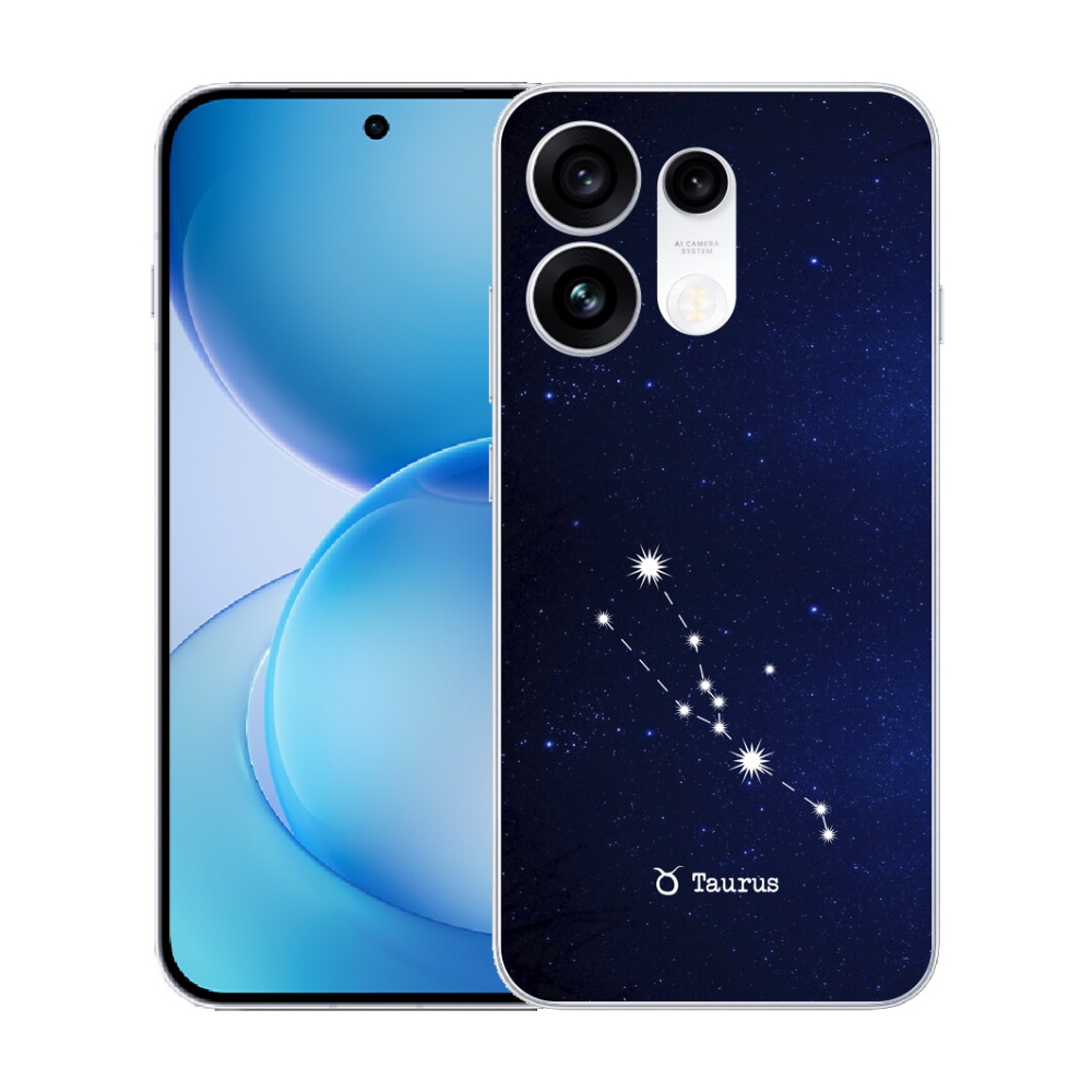 Gélový kryt mmCase na Oppo Reno 16 Pro 5G - súhvezdie Býka