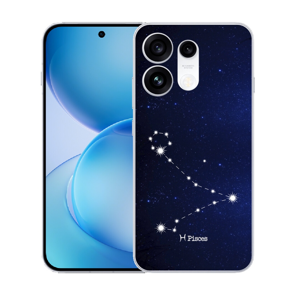 Gélový kryt mmCase na Oppo Reno 16 Pro 5G - súhvezdie Ryby
