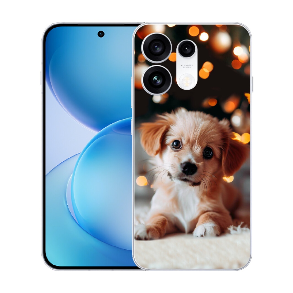 Gélový kryt mmCase na Oppo Reno 16 Pro 5G - šteniatko