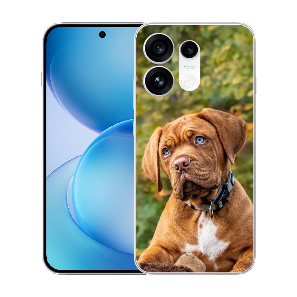 Gélový kryt mmCase na Oppo Reno 16 Pro 5G - šteňa